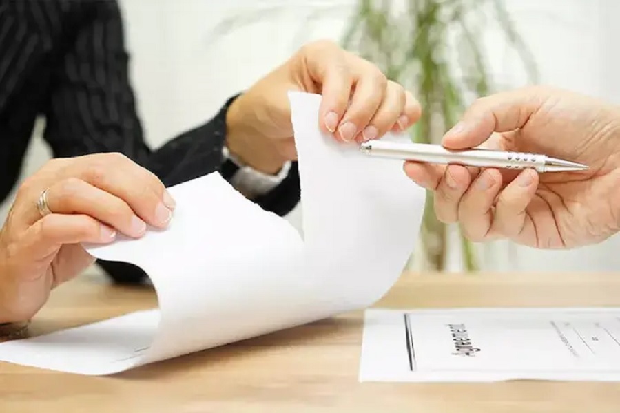 فسخ قرارداد ملکی